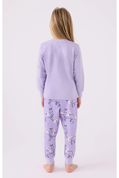 Rolypoly Kız Çocuk Princess Uzun Kollu Pijama Takımı