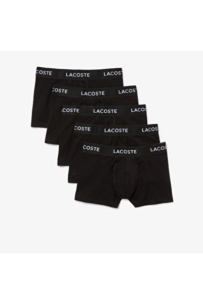 Lacoste Core Erkek 5'li Siyah Boxer