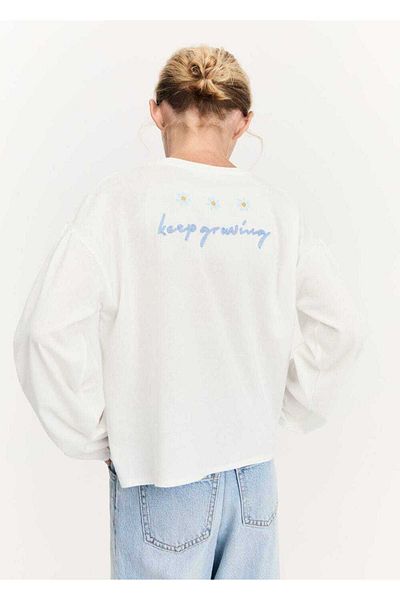 MANGO Kids T-shirt ΛΕΥΚΟ