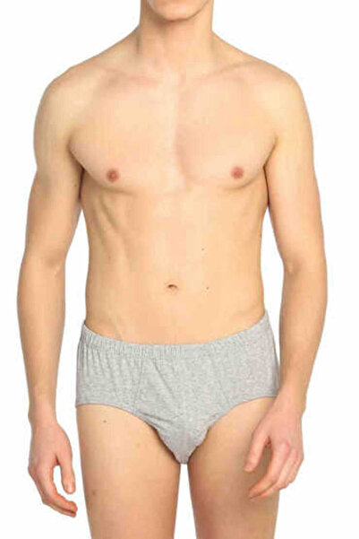 Seher Yıldızı 0005 Seher Ανδρικά εσώρουχα Slip 12 τεμαχίων Γκρι