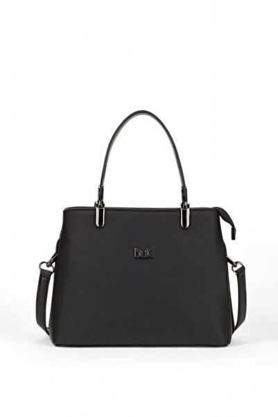 Bilik Deri Siyah Kadın El Çantası RİV 222-KM