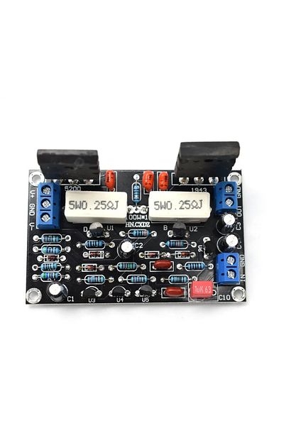Choice 2SC5200+2SA1943 Tube 100W DC 35V Mono Channel HIFI Audio Amplifier Board