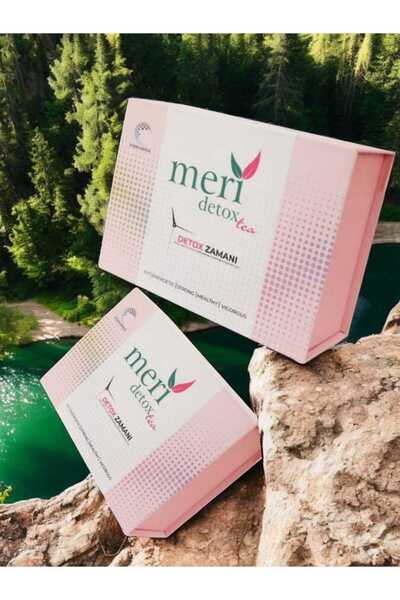 Meri Detox Meri Tea Detoks Çayı 60 Adet 1 Aylik Kullanim