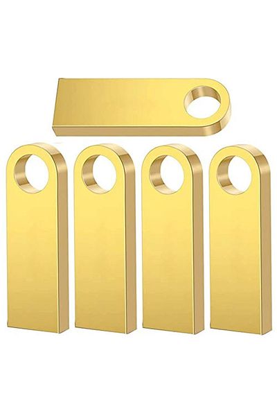 Choice 16gb Gold-bu9 5pcs Usb Flash Drive 64gb 32gb 16gb 8gb 4gb 2gb 1g Pen Drive Pendrive Флешка Waterproo