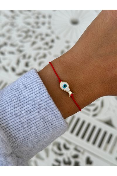 Miliva Red String Bracelet with Mini Fish |   Red Rope Bracelet |   Fish Bracelet |   Lucky Bracelet