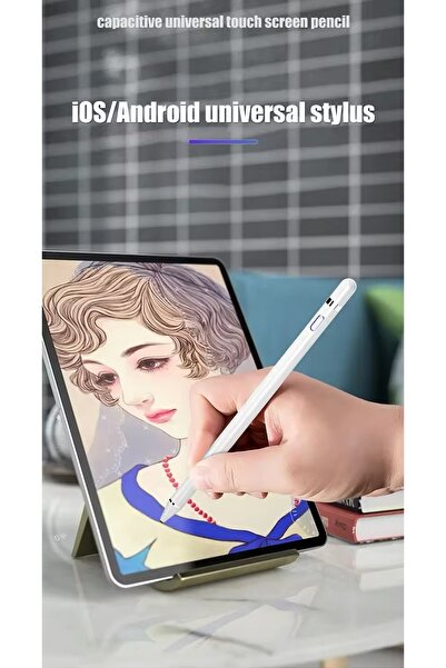EHZ TEKNOLOJİ Stylus Kapasitif Dokunmatik Kalem Tüm Cihazlar Telefon lle Uyum...