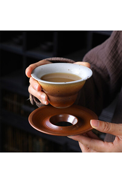 MIBRU Coffee ceramic cup with plate 160ml