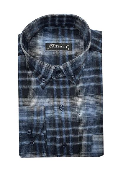 FABİO CASSANİ Ανδρικό πουκάμισο Fabio Cassani Winter Cashmere-6933