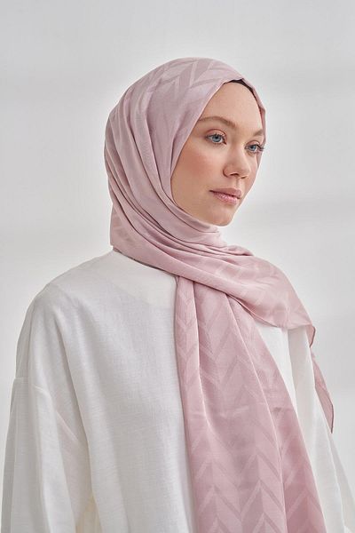 ARMANDA Σάλι Jacquard Zigzag Pattern 3078-110
