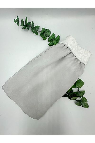 ICON SILK Silver - Pure Mulberry Silk Elastic Bath Scrub