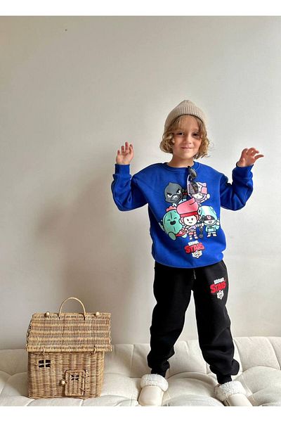 hira kids collection Brawl Stars Printed Children's Tracksuit