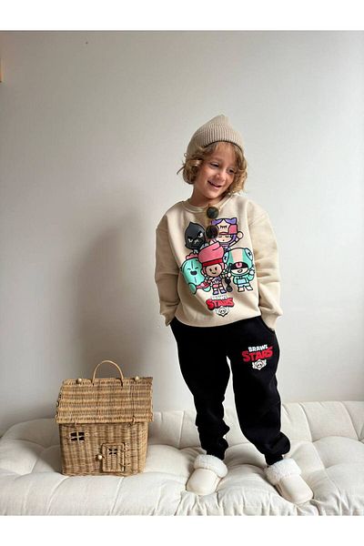 hira kids collection Brawl Stars Printed Children's Tracksuit