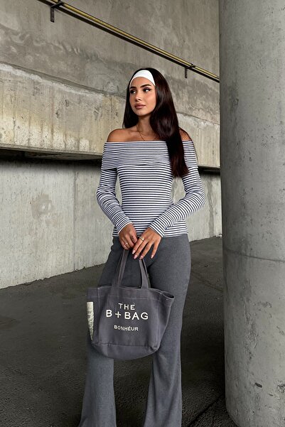 New Now Madonna Collar Blouse Flared Leg Camisole Set