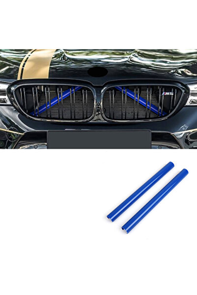 Choice شرائط تزيين شبكة التهوية الأمامية للسيارة باللون الأزرق، ملحقات خارجية...