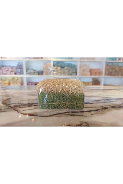 SABUNCU BABA Pumpkin Fiber Lavender 100% Natural Soap - 120 grams