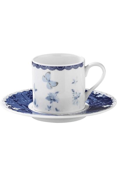 STOREMAX Ntwork Porcelain Six-Piece Dream Patterned 12-Piece Coffee Cup Set for 6 People, 90 ml Art 1087243