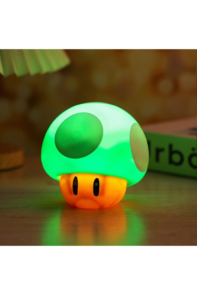 Choice Mushroom Mario Pikachu Crayon Xiaoxin Kuromi Cartoon Led Table Lamp Sound Charging Induction Small N