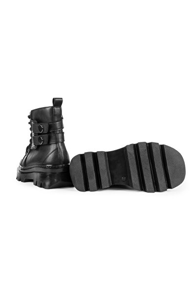 LUCKY COLLECTİON Дівчачі водостійкі черевики на шнурівці із застібкою-блискавкою, з теплим хутряним підкладкою, FK2191