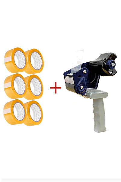 Tanpet Koli Bantlama (bant Kesme) Makinesi + 45x100M Koli Bandı 6 Adet 1.Kalite