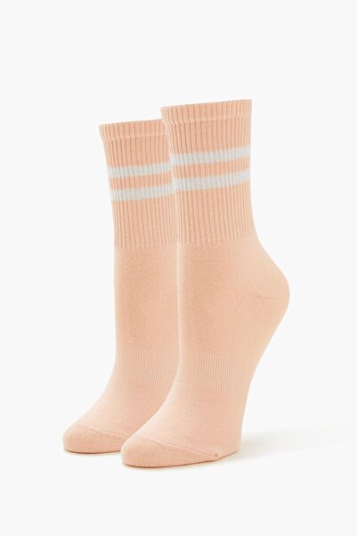Forever 21 Şeritli Diz Altı Çoraplar