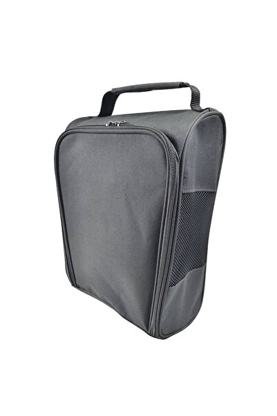 Choice حقيبة أحذية جولف صغيرة محمولة سوداء اللون، مصنوعة من النايلون، خفيفة ا...