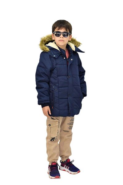 BAGLAN Boy's Hooded Coat - Bs-2014