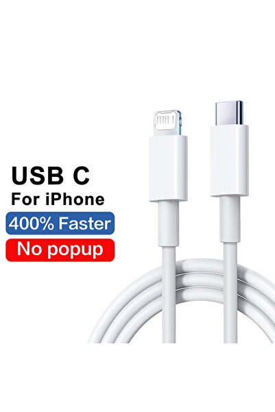 Choice1 كابل شحن سريع USB C بطول 2 متر بقوة 30 وات لهاتف Apple Iphone 14 13 12 11 Pro Max Mini USB C كابل شحن سريع
