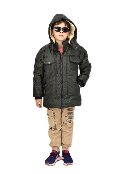 BAGLAN Boy's Hooded Coat Bs-1042