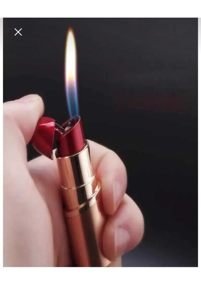 duoza Ruj şeklinde kadın hediyelik çakmak