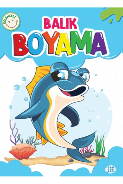dokuzyayinlari Eğlenceli Balık Boyama / Kolektif / Dokuz Çocuk / 9786256030466