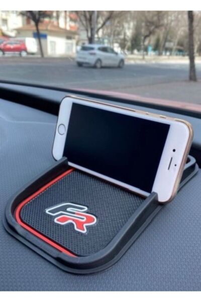 LeonTeamTurkey Seat leon Fr Logolu Araç Göğüs üzeri Telefon Tutucu