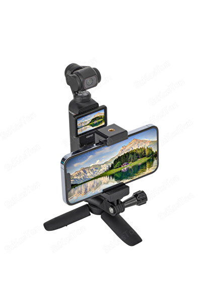 Choice Sunnylife Front Phone Holder Clip Handheld Shooting Expansion Adapter for DJI Osmo Pocket 3 Expansion...