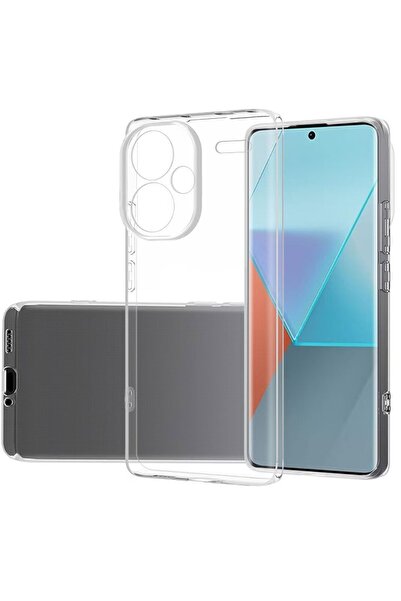 cepmoda XİAOMİ REDMİ NOTE 13 PRO PLUS - Clear ince Şeffaf Kapak Saydam Siliko...