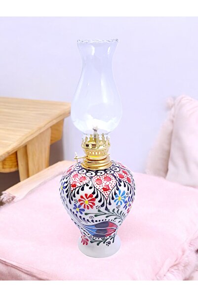 sharpart Sharp&art Çini El Işlemesi Dekoratif Gaz Lambası