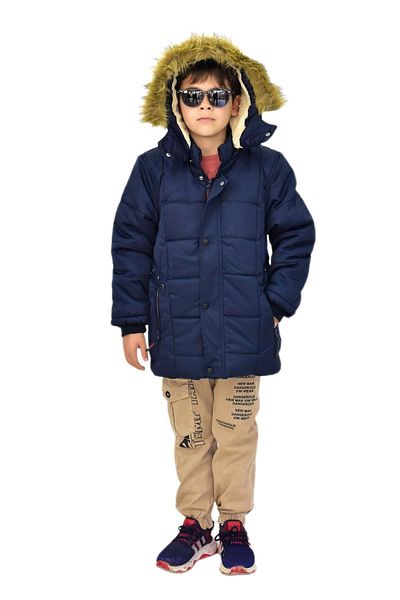 BAGLAN Boy's Hooded Coat - Bs-2014