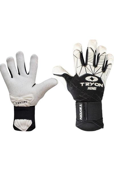 TRYON King White Men's Goalkeeper Gloves