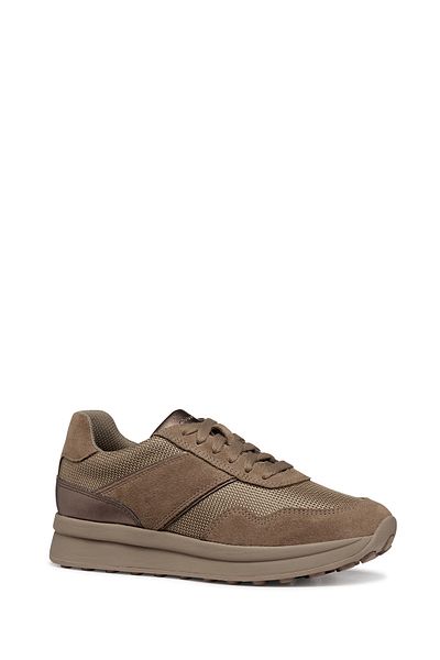 Geox حذاء رياضي نسائي من Mink - دانتيل Runntix، موديل D46RRA022ASC6029