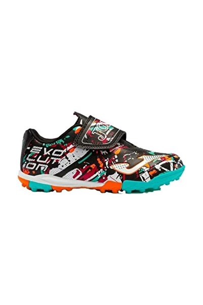 Joma Evolution 2301 Evjw2301tfv Siyah/turuncu/turkuaz Çok Renkli Çocuk Halı S...