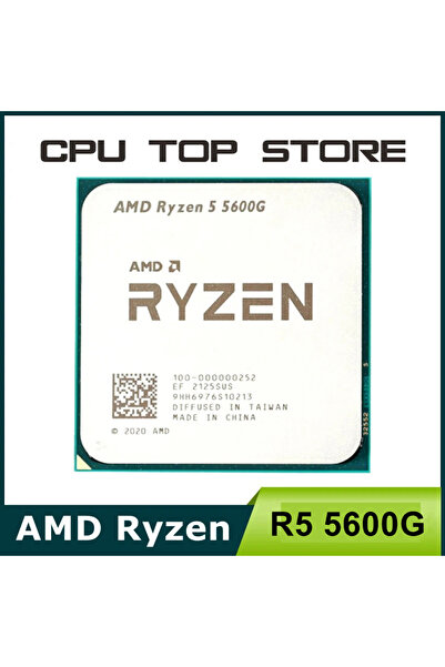 Amd Ryzen 5 5600G R5 5600G 3.9GHz 6-Core 12-Thread 65W CPU A AM4 no fan