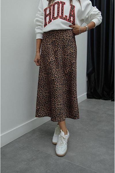 Havoş Ελαστική φούστα μέσης με σχέδιο Billy Leopard
