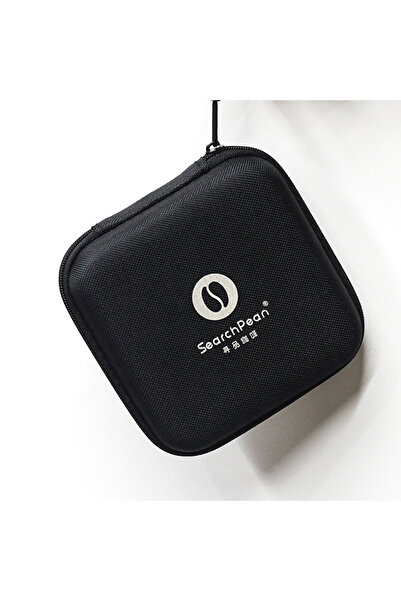 Choice علبة فقط، بدون ميزان، ميزان قهوة إسبريسو سيرش بين تايني 2 إس، علبة، كيس، ورق ترشيح قهوة، مقاوم للغبار