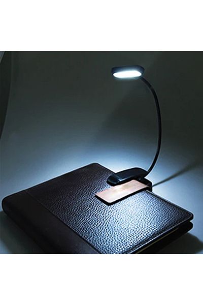 Choice Horizontal Type Mini LED Book Lamp Battery Powered Table Lamp Flexible Study Learning Clip-On Desk L