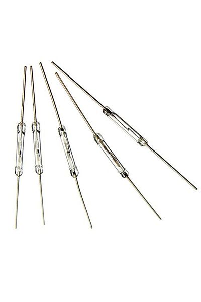 Si Tai&SH 10pcs N/O Reed switch Magnetic Switch 2 * 14mm Normally Open Magnetic Induction switch For Arduino