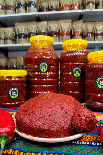 gazisofraantep Antep Karışık Tatlı Salça-ev Yapımı Doğal- 2 Kg