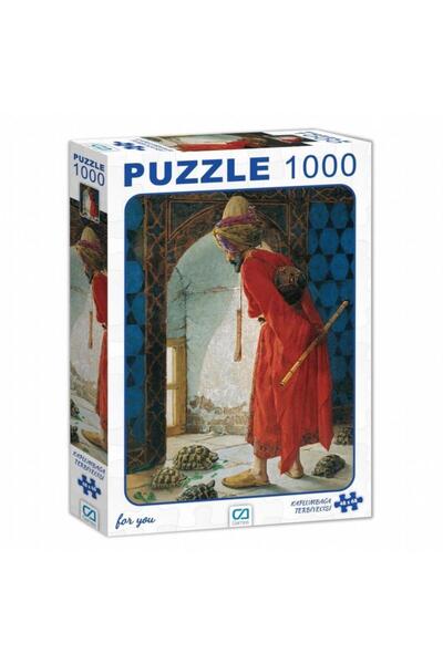 CA Games Kaplumbağa Terbiyecisi - Osmanlı Pazarı 1000 Parça Puzzle 2'li Set