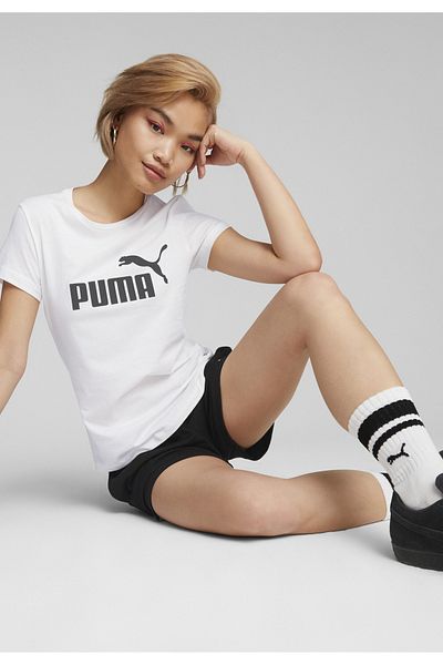 Puma Γυναικείο T-Shirt Ess Logo Tee
