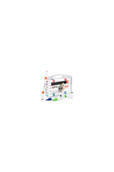 hobi market art Acrylic Duo Marker Çift Uçlu Su Bazlı Akrilik Boyama Markörü ...