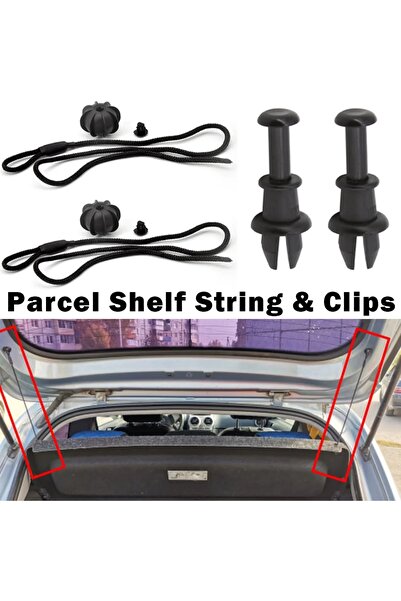 Choice Rear Parcel Shelf Strap String Cord For Skoda Octavia A5 A7 1Z 5E Supe...