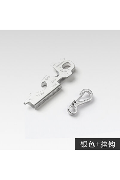 Choice سلسلة مفاتيح فضية اللون، قطعة واحدة، مصنوعة من الفولاذ المقاوم للصدأ، ...