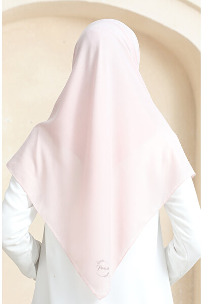 sefamerve Ελαφρύ απλό κασκόλ σε σκόνη - PRS-SSBWL-21